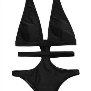 ❗️2 for $25❗️Black One Piece Swim Wear
